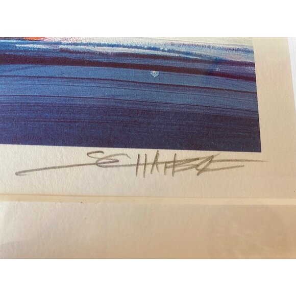 Framed Scott Hile Limited Edition Art Print "Orange" 272/300 Signed - Picture 3 of 4